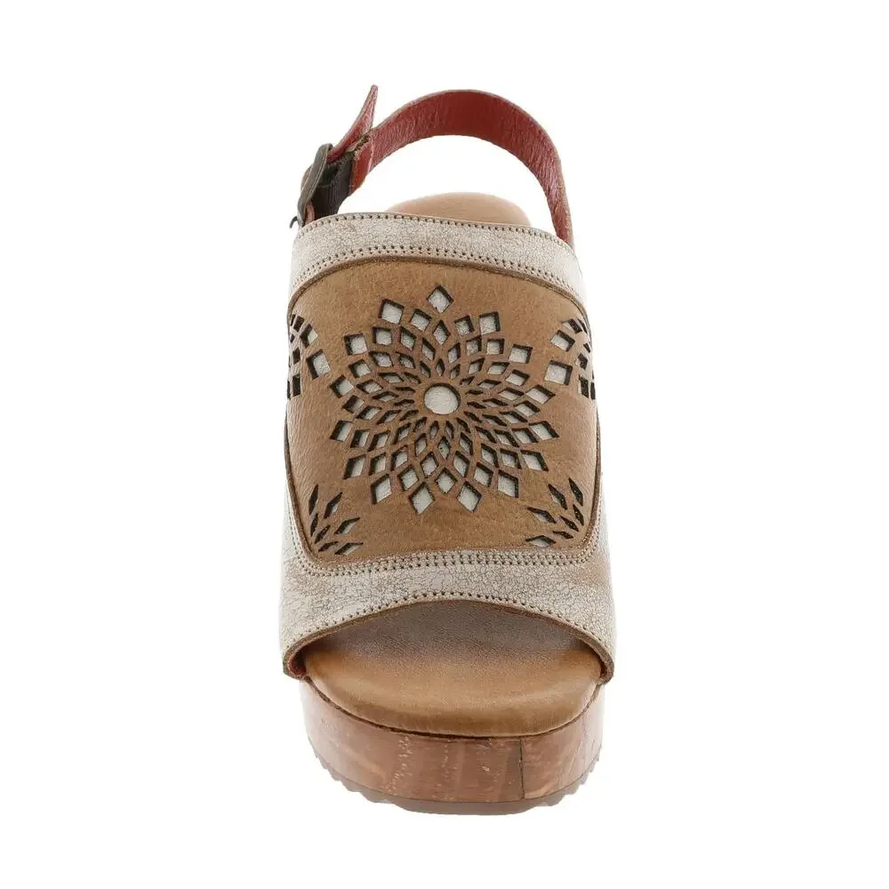BED|STU WOMEN'S JINKIE NECTAR LUX CASHEW RUSTIC 7.5 MEDIUM